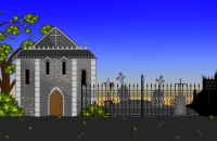 2D village screenshot