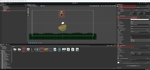 Bomb object with updated sprite, tag, collider, and prefab