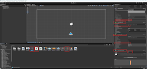 Laser object in Unity with components and prefab