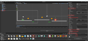 Mushroom enemy with colliders, script and prefab setup