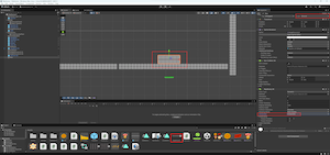Box made from imageGround with Rigidbody and Collider