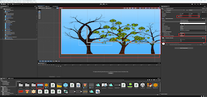 Background object with parallax script and setup
